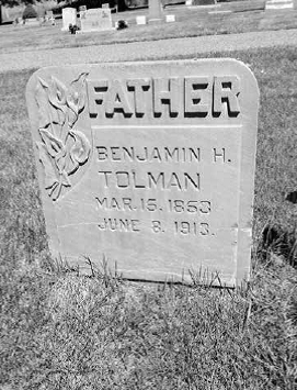 Benjamin Hewitt Tolman II Gravestone