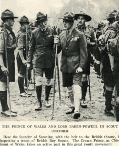 Lord Baden Powell and the Prince of Wales