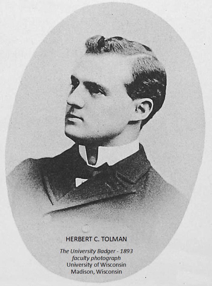 Herbert Cushing Tolman (1865-1923)